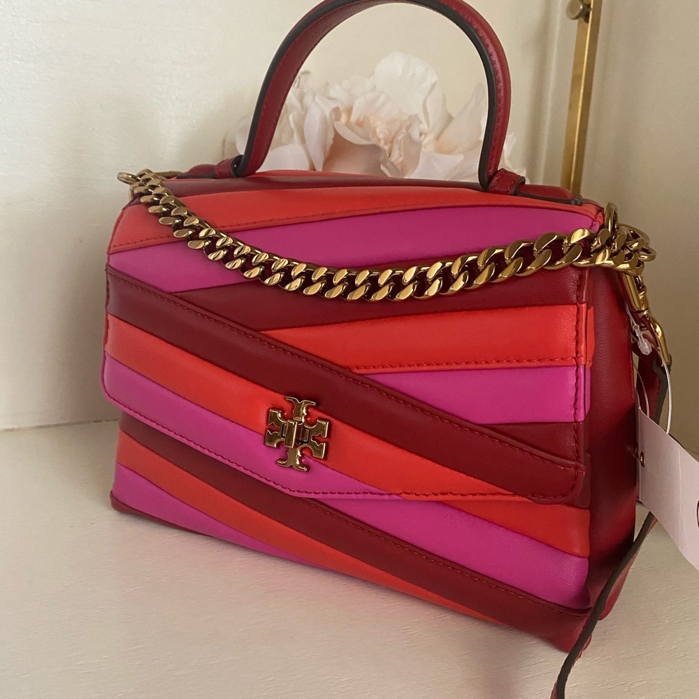 Brand new🔥Tory Burch Kira chevron satchel